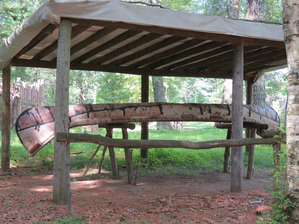 Birch Bark Canoe