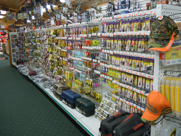 Fishing lures fit nicely into stockings