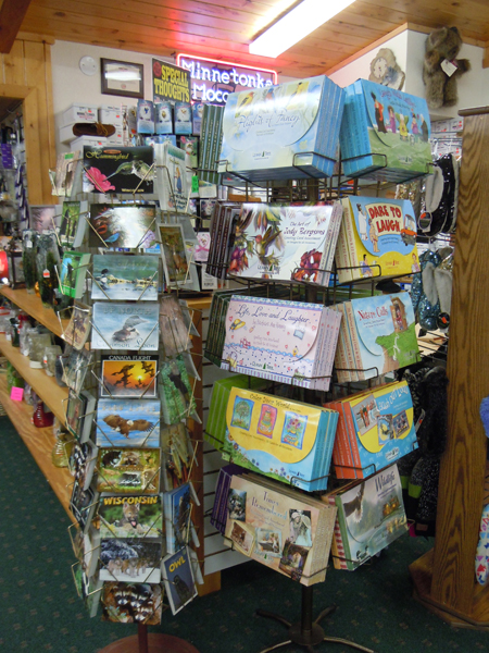 Colorful activity books and cards