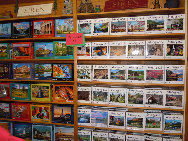 Wall of puzzles