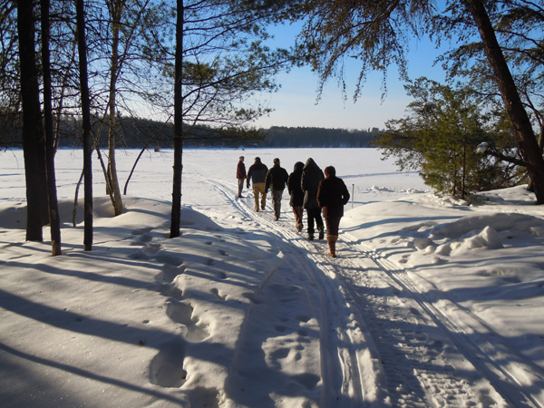Tabor Lake on a cold morning