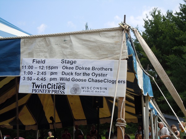 At the Field Tent