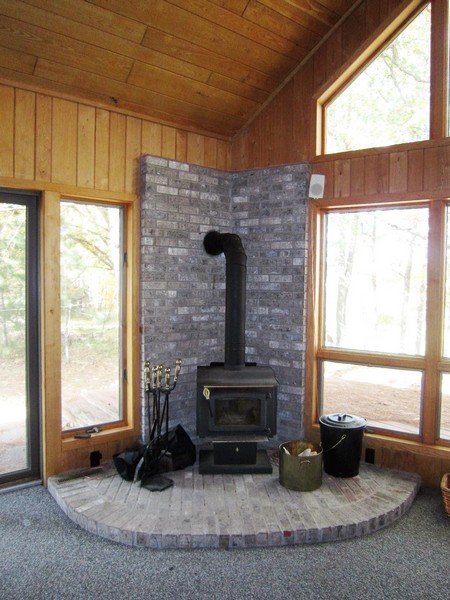 Meadow Green Wood Stove