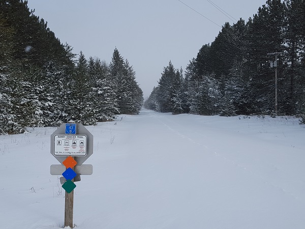 Gandy Dancer Trail in Webster, WI