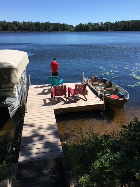 Summer vacations at the lake